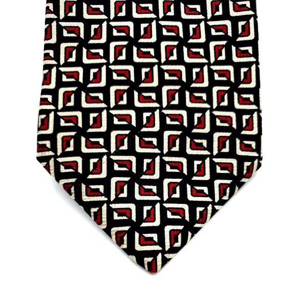 Tom James Mens Dress Tie 100% Silk Designer Accessory Business Suit Shirt Work - Picture 2 of 6